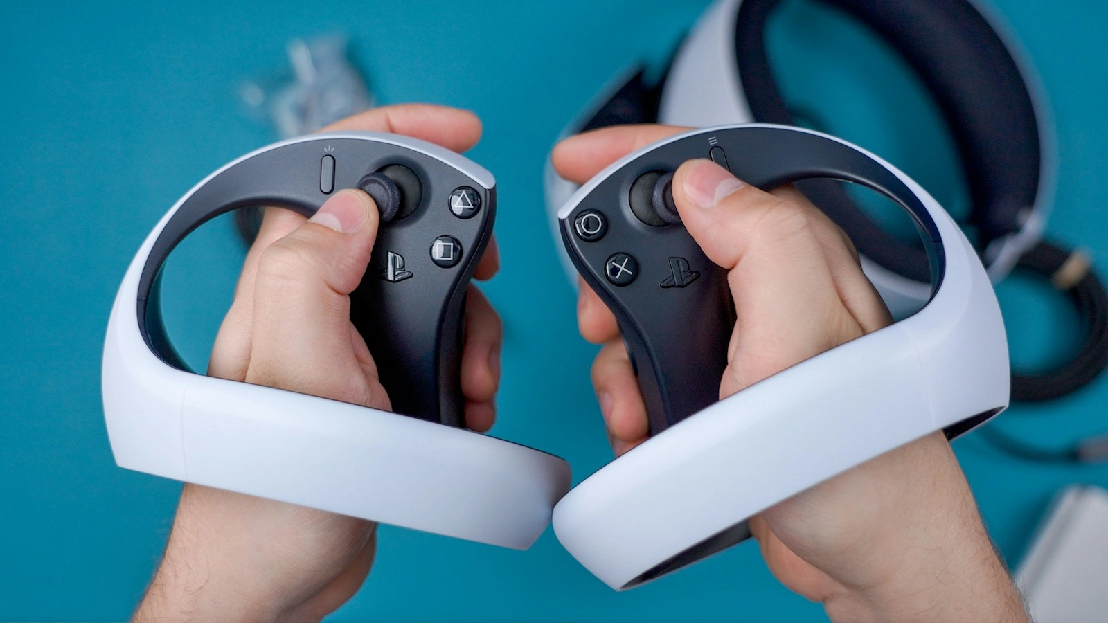 Apple Vision Pro PS VR2-Controller
