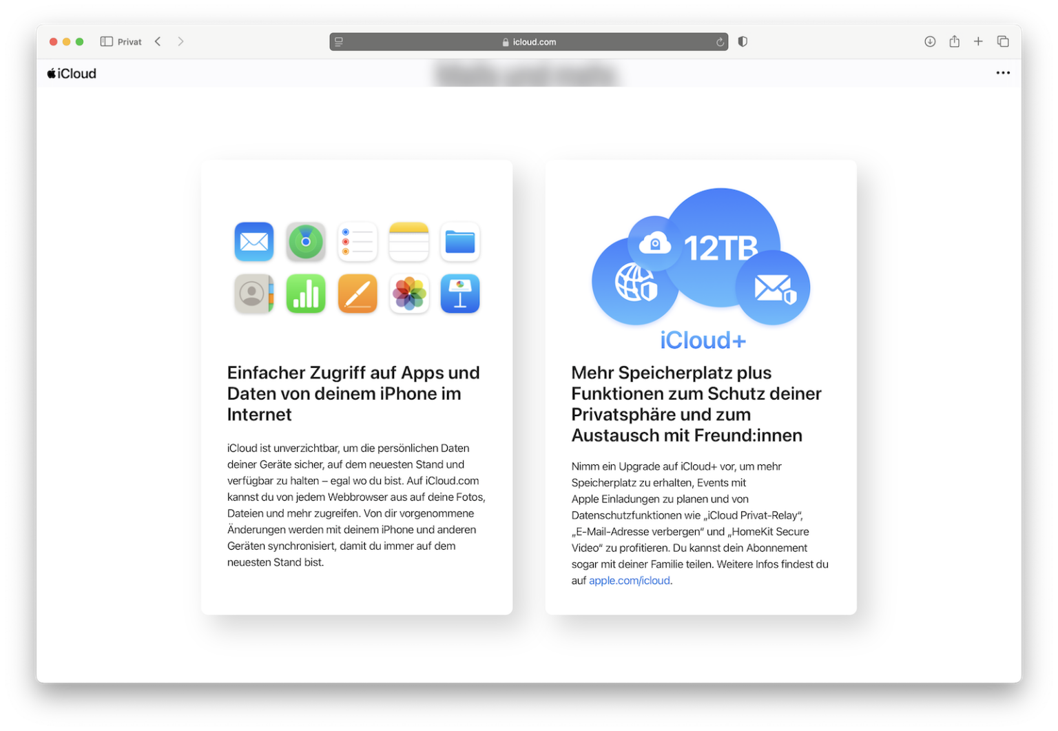 Apple leak confirmed: iCloud+ is getting a new feature [U] | Apfelpatient