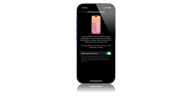 iOS 18.4 Mitteilungen priorisieren