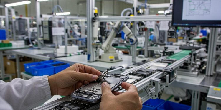 iPhone production Apple