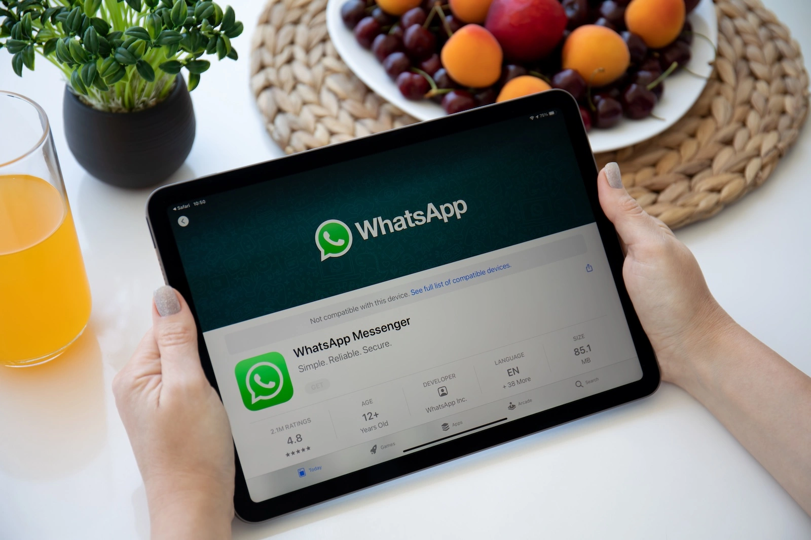 WhatsApp iPad