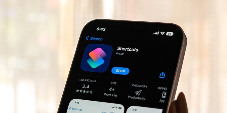 Shortcuts iOS 26