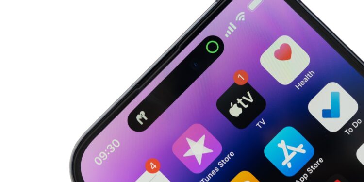 iPhone Dynamic Island