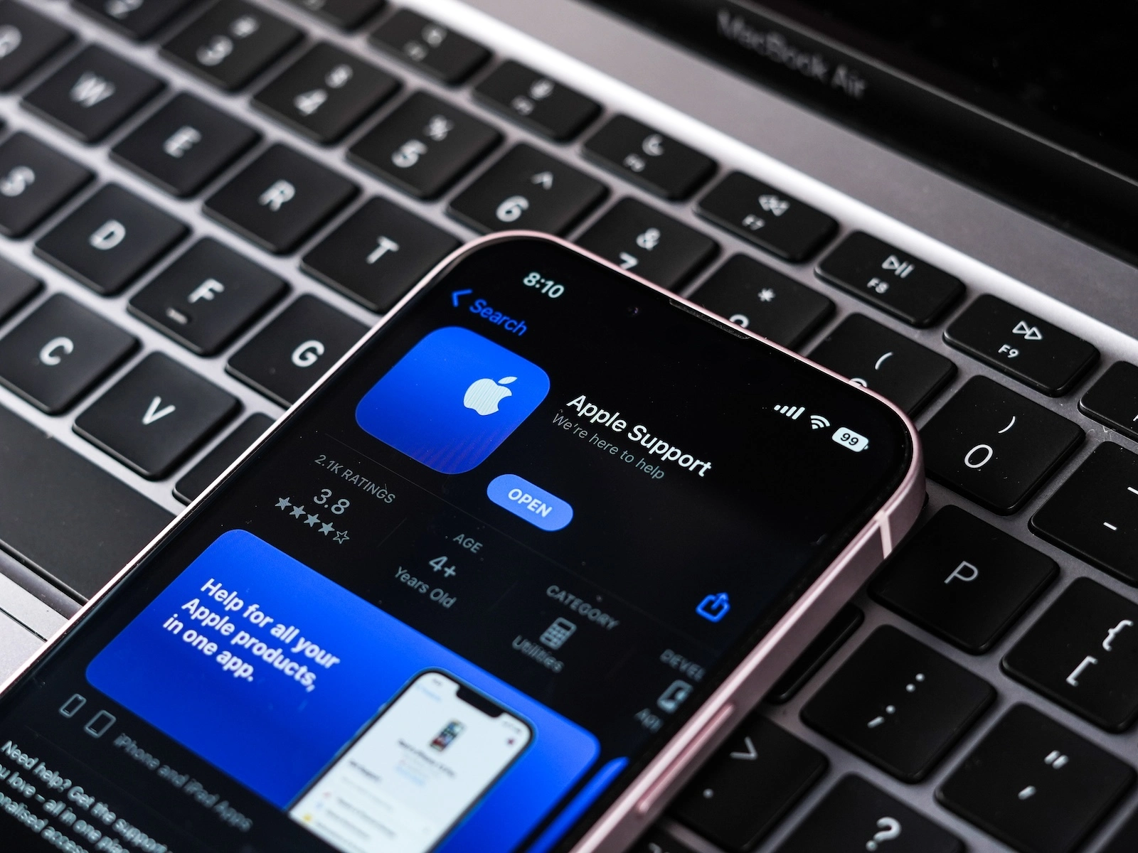 Apple Support App KI
