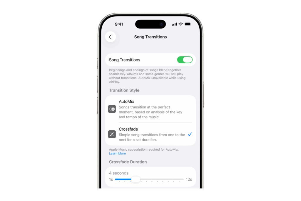 Apple Music iOS 26