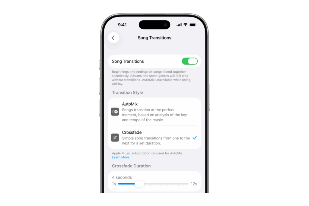 Apple Music iOS 26