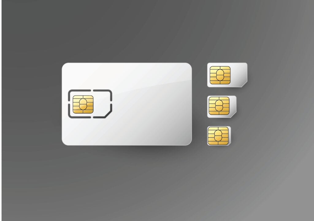 All 4th generation SIM card formats