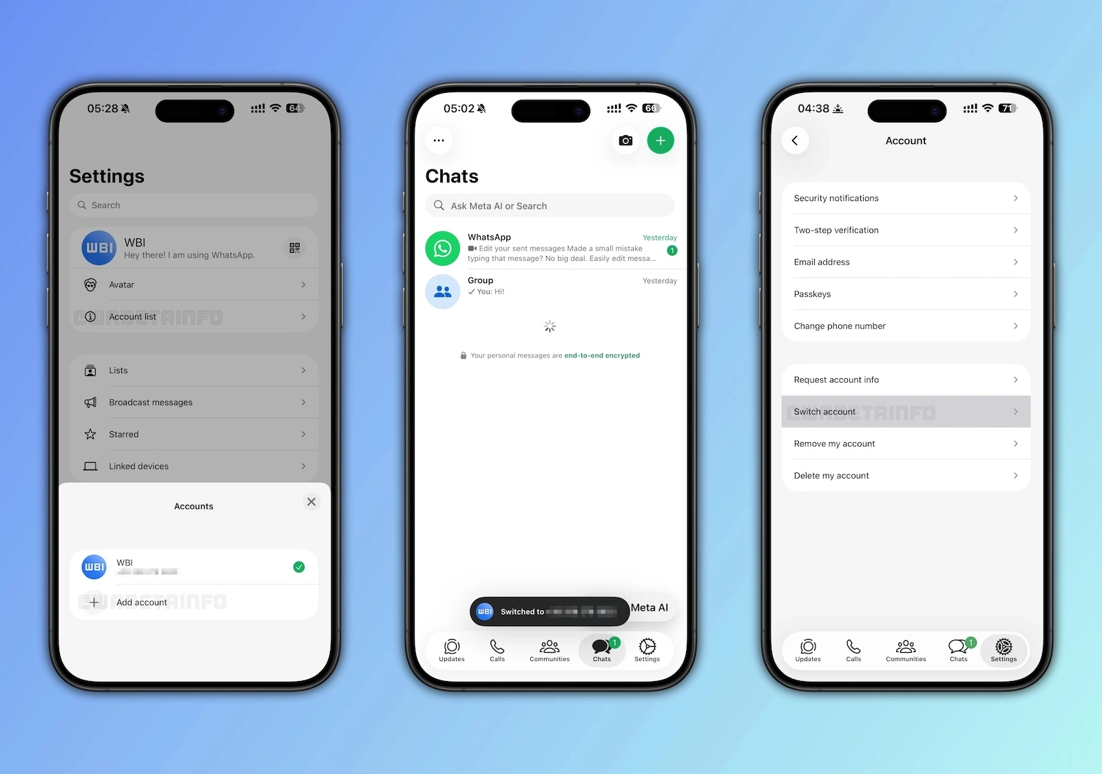 WhatsApp mehrere Accounts iPhone
