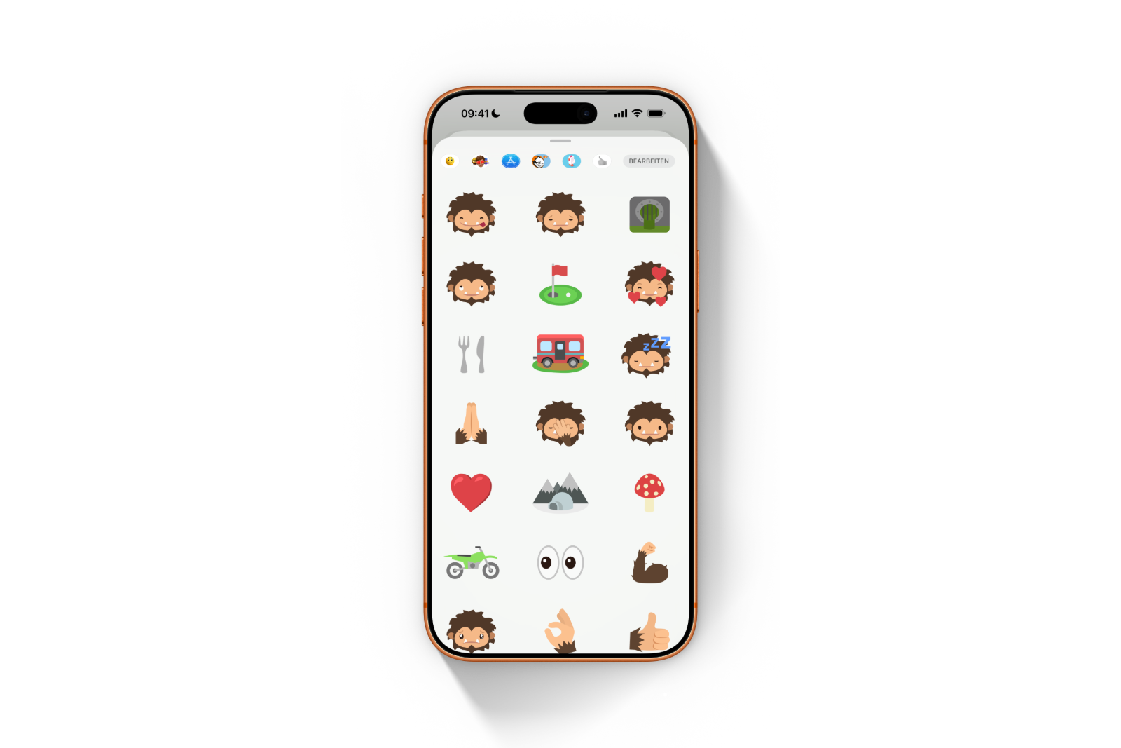 iMessage-Sticker-Paket Apple Arcade Sneaky Sasquatch