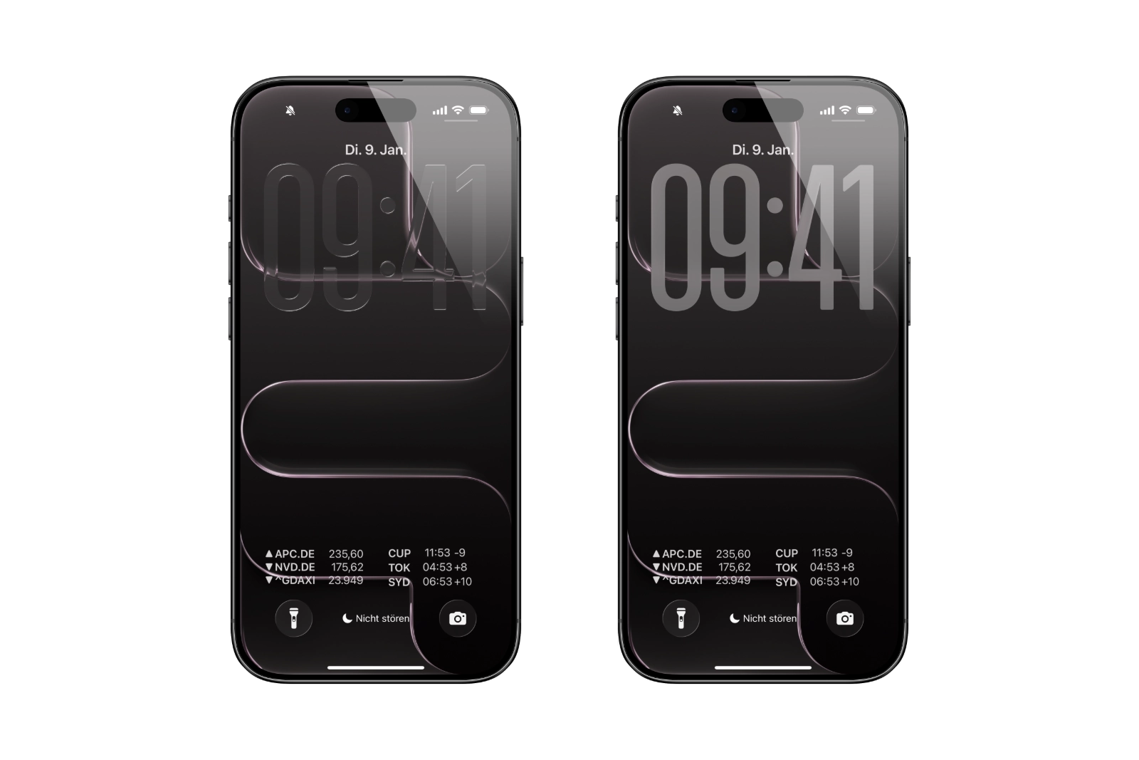 iOS 26.2 Liquid Glass-Schieberegler