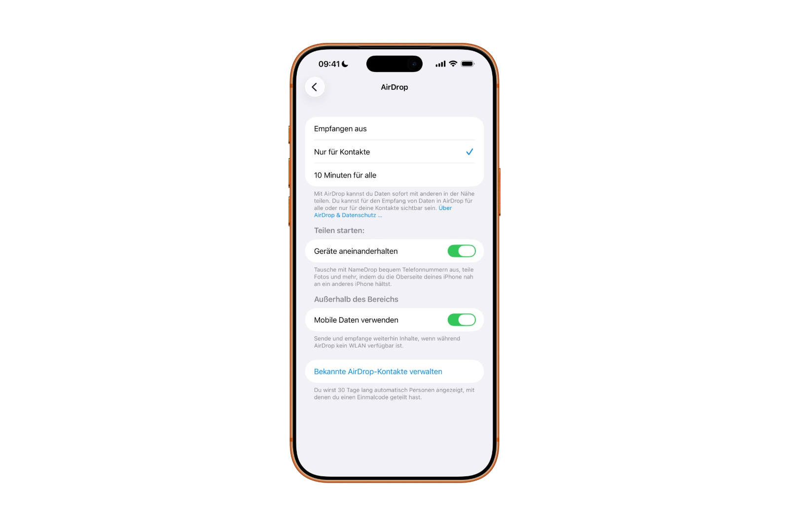 iOS 26.2 AirDrop Codes