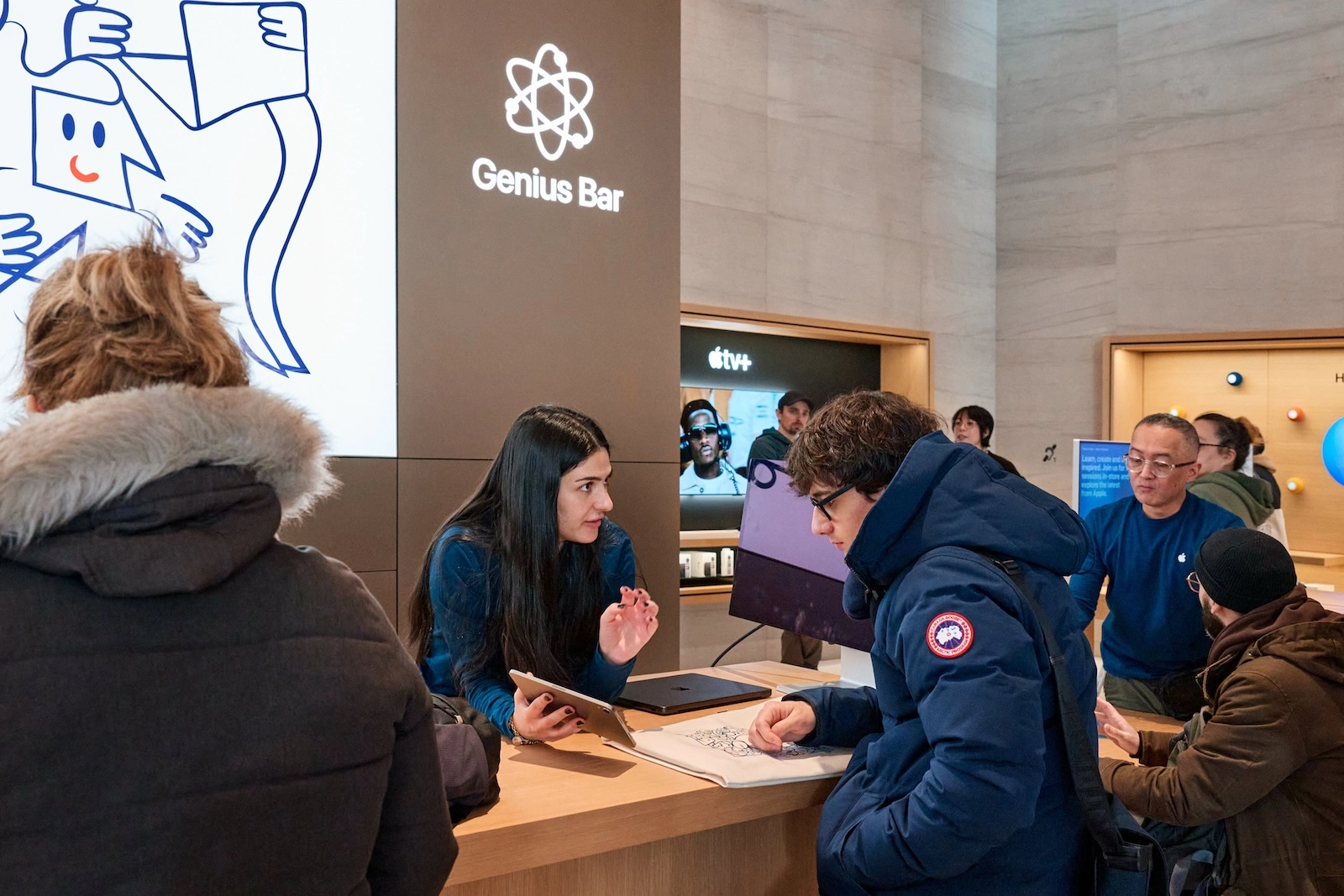 Apple Sainte-Catherine Store in Montreal