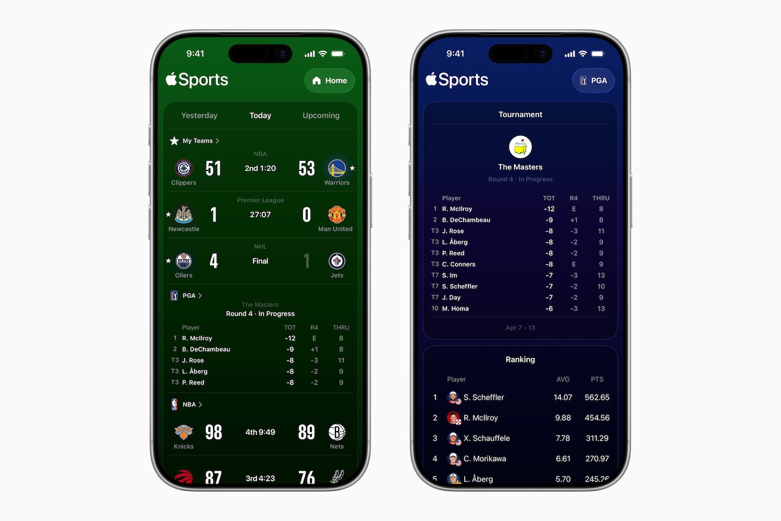 Apple Sports App