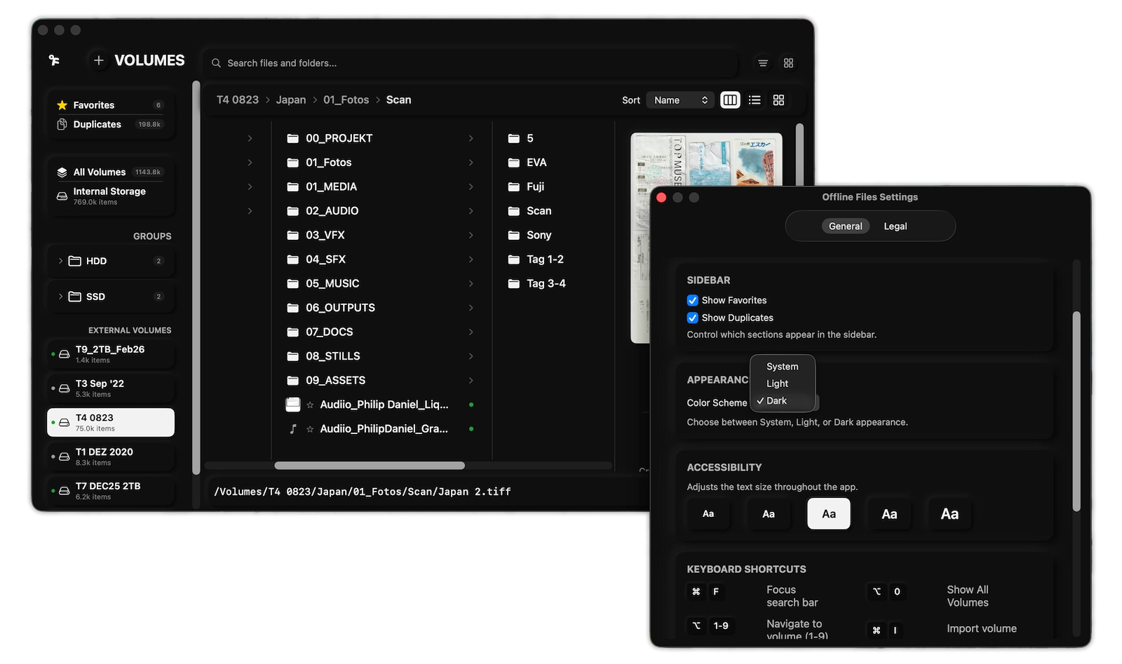 Offline Files macOS
