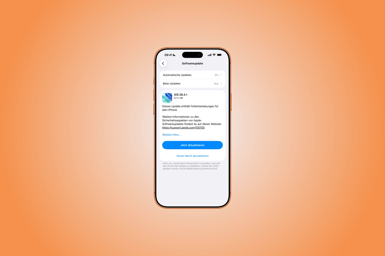 iOS 26.4.1 Apple