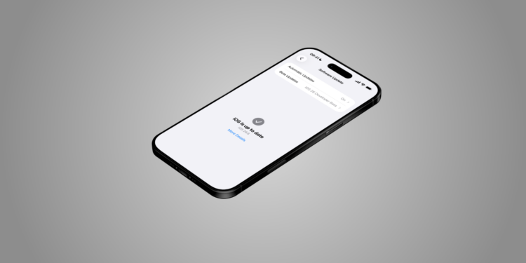 iOS 26.6 Beta 1 Apple