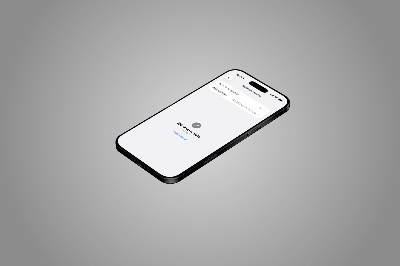 iOS 26.6 Beta 1 Apple