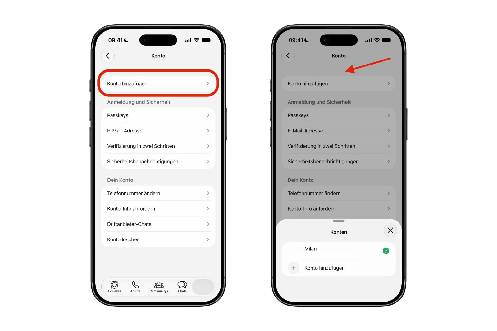 WhatsApp Multi-Account iPhone