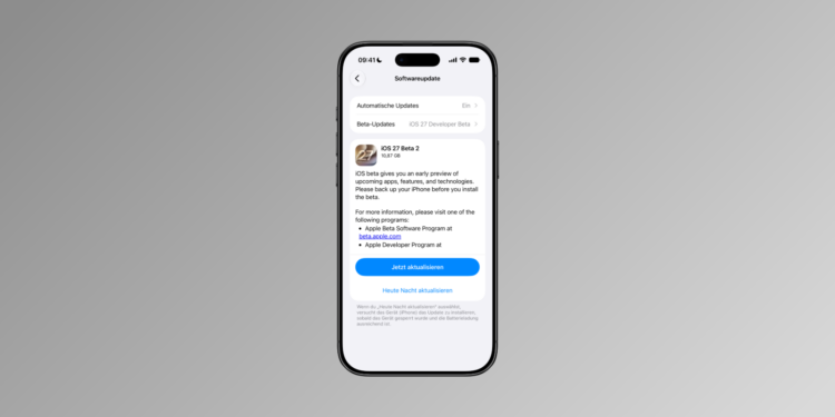 iOS 27 Beta 2 Apple