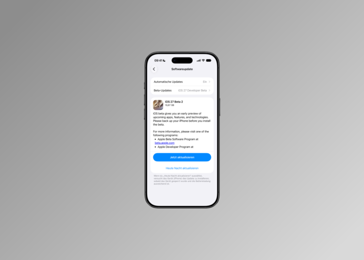 iOS 27 Beta 2 Apple