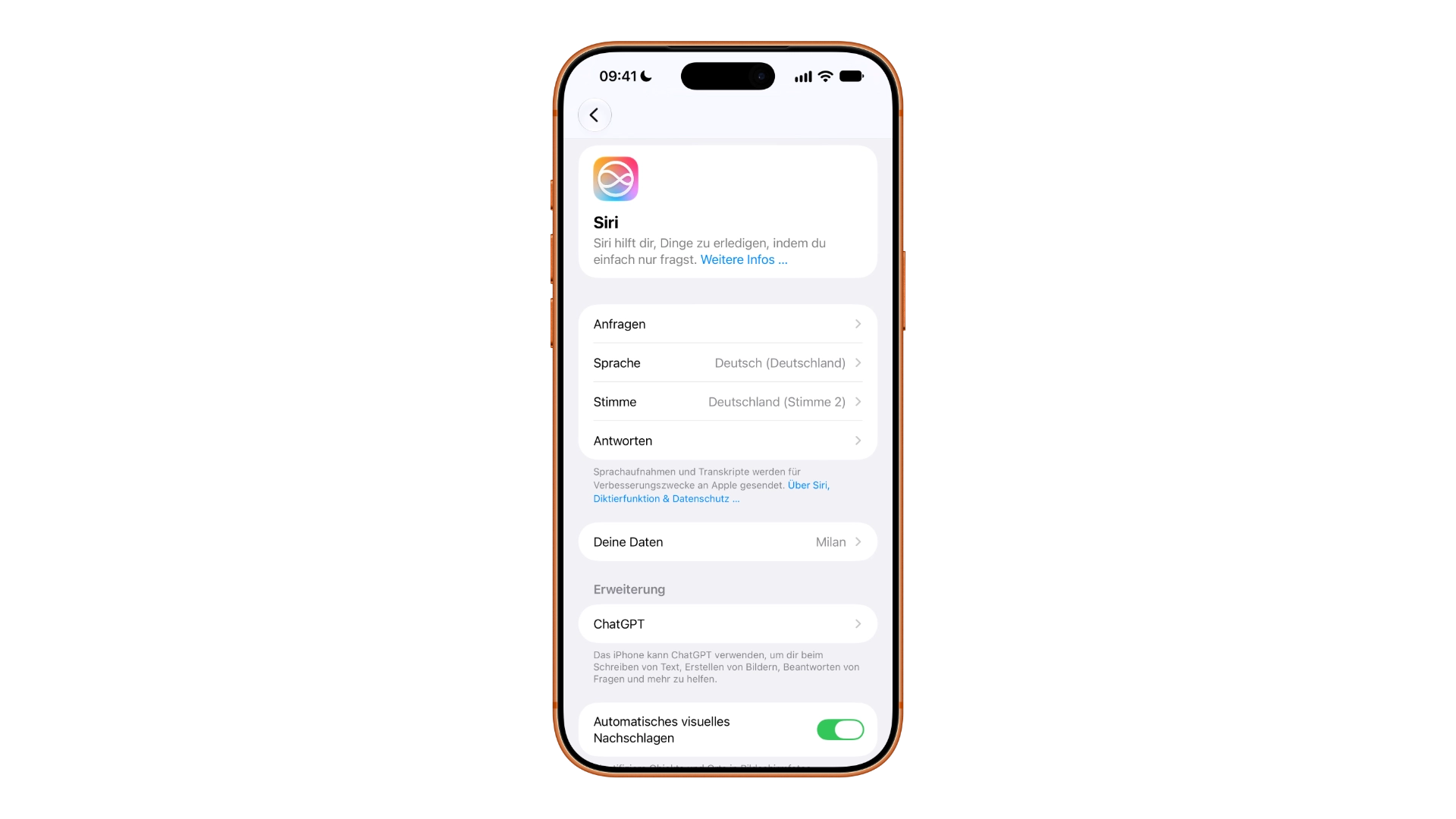 Apple Intelligence deaktivieren unter iOS 27: die Siri-Einstellungen mit der ChatGPT-Erweiterung