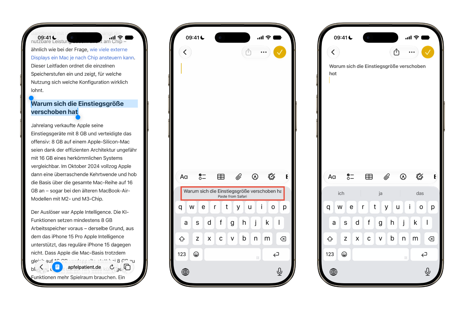 iOS 27 Insert Function