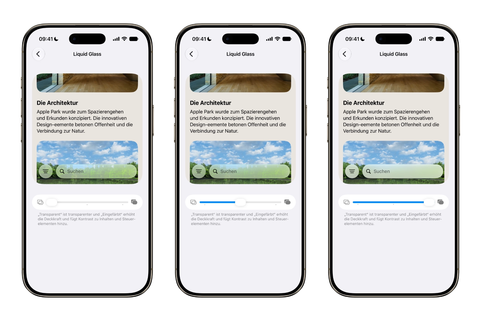 iOS 27 Liquid Glass Transparenz anpassen