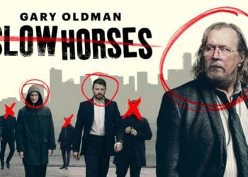 Key Art zur sechsten Staffel von Slow Horses, die ab dem 16. September bei Apple TV läuft