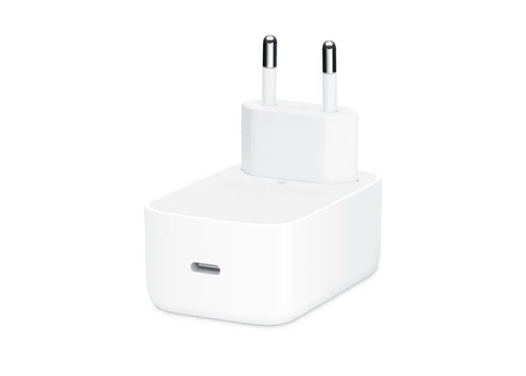 Apple 40W Dynamic Power Adapter in Weiß mit Eurostecker und USB-C-Anschluss
