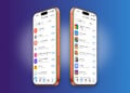 Die Gratis-Charts im App Store nebeneinander, links KI-Apps und rechts Spiele, deren Umsatz über In-App-Käufe entsteht