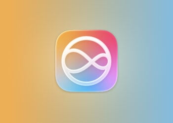 Siri-App-Symbol auf gelb-blauem Farbverlauf als Motiv zum Apple KI-Modell für China