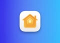Icon der Home-App auf blauem Farbverlauf als Symbol für den Apple Smart Home Hub