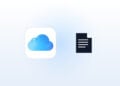 iCloud-Symbol neben einem Dokumentsymbol als Aufmacher zum Bericht über den iCloud-Zugriff ehemaliger Apple-Mitarbeiter