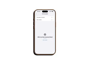 iPhone-Screenshot der Softwareupdate-Ansicht unter Einstellungen und Allgemein, auf dem Gerät läuft iOS 26.6, ein iOS 26.6.1 wird intern getestet