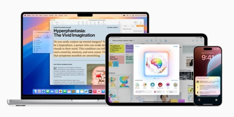 MacBook, iPad und iPhone zeigen Apple Intelligence mit den Schreibwerkzeugen – die Verbindung von Siri und Qwen war nur für den Mac beschrieben