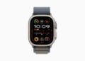 Apple Watch Ultra 2 showing the Modular Ultra watch face, whose layout inspires the Modular watch face in watchOS 27