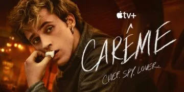 Carême Staffel 2: Benjamin Voisin als Antonin Carême auf der Key Art der Serie
