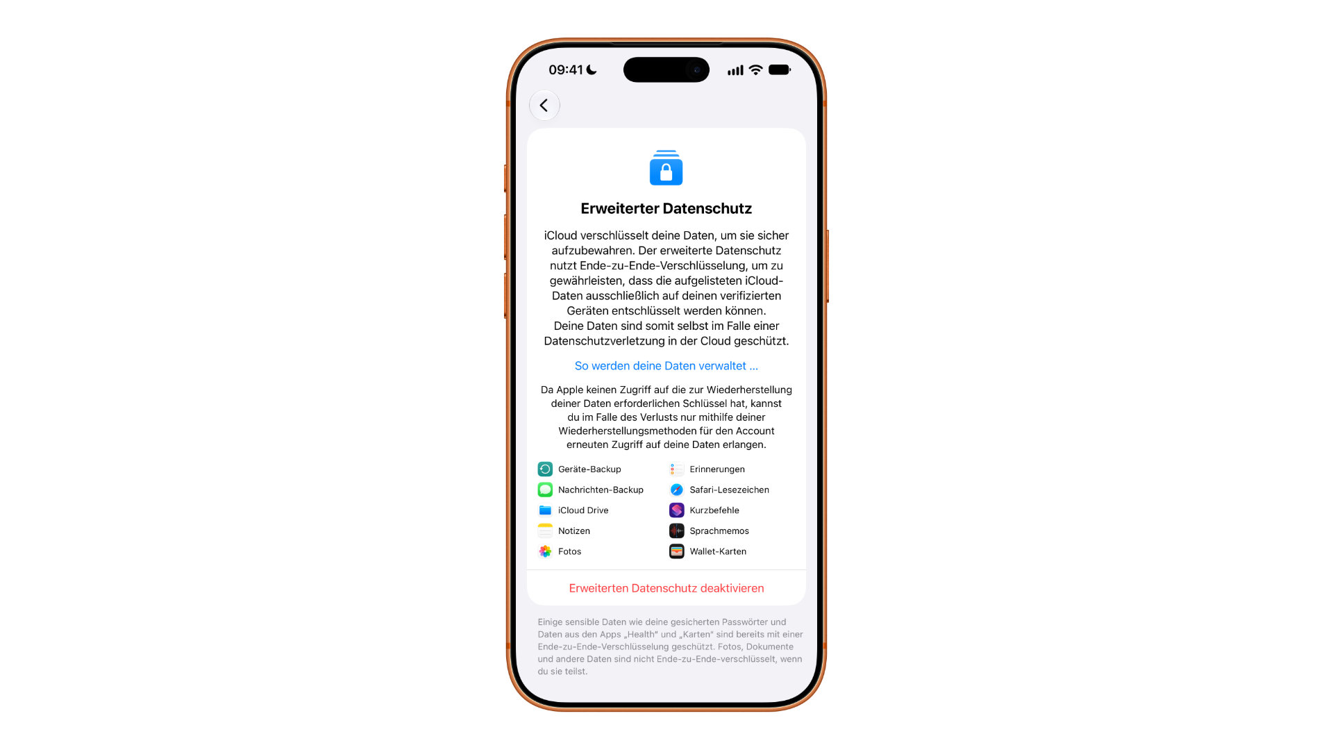 iCloud explained: Advanced Data Protection on iPhone with the end-to-end encrypted categories