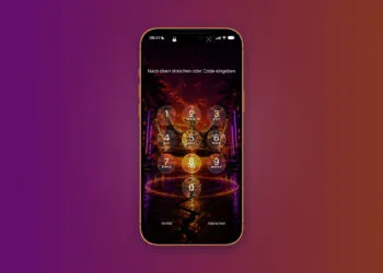 Gesperrtes iPhone mit Code-Eingabe auf dem Sperrbildschirm – der Zustand, in den die geplante iPhone Diebstahlsperre ein entrissenes Gerät automatisch versetzen soll