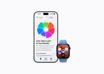 iOS 27.2 Beta Health-App: iPhone mit dem Longevity-Bereich und Health Age, daneben eine Apple Watch mit Gesundheits-Apps