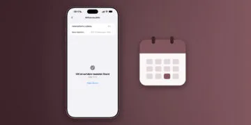 iOS 27.2 Erscheinungstermin: iPhone mit der Meldung, dass iOS 27.2 auf dem neuesten Stand ist, daneben ein Kalendersymbol mit markiertem Tag