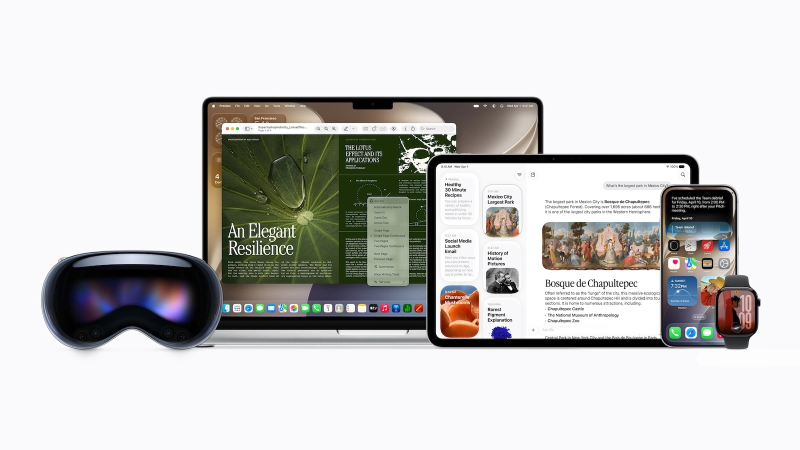 iOS 27 Neuerungen: Siri AI auf Apple Vision Pro, MacBook, iPad, iPhone und Apple Watch