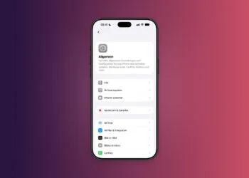 iPhone mit den allgemeinen Einstellungen samt Softwareupdate, über das der Fix gegen die Face-ID-Neustarts beim iPhone 18 Pro kommt