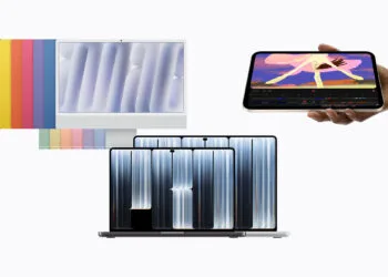 Apple-Neuheiten Oktober 2026: iMac in sieben Farben, MacBook Pro in zwei Größen und ein iPad mini in der Hand