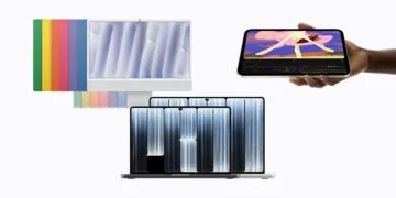 Apple-Neuheiten Oktober 2026: iMac in sieben Farben, MacBook Pro in zwei Größen und ein iPad mini in der Hand