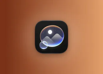 App-Icon von Image Playground auf warmem Farbverlauf – Bilder aus der App tragen auf dem iPhone ein unsichtbares SynthID-Wasserzeichen