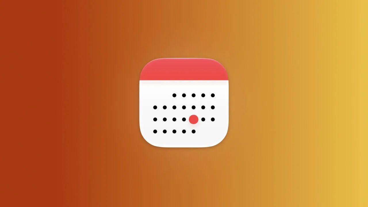 Symbolbild zu Apple Oktober 2026: Kalender-Icon von Apple auf herbstlichem Farbverlauf von Rost zu Gold