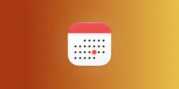 Symbolbild zu Apple Oktober 2026: Kalender-Icon von Apple auf herbstlichem Farbverlauf von Rost zu Gold
