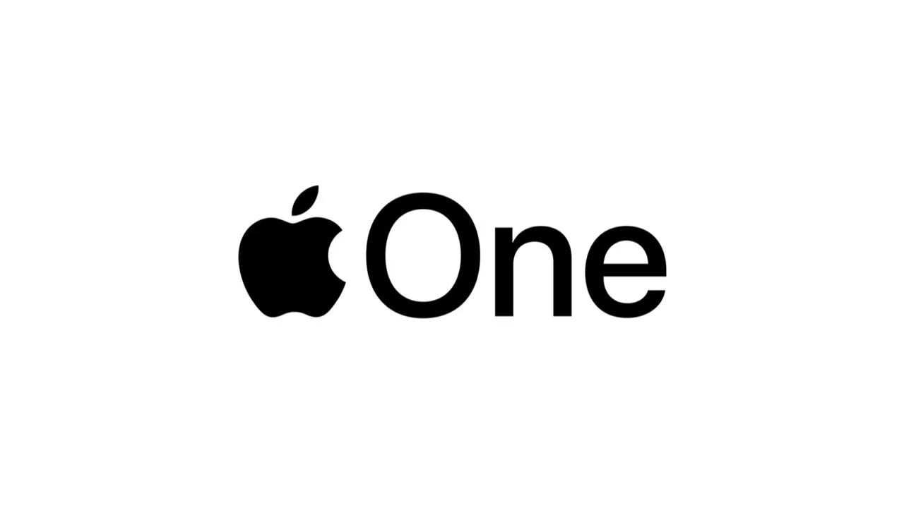 Schwarzes Apple One Logo auf weißem Hintergrund – zur Apple One Preiserhöhung in zwölf europäischen Ländern
