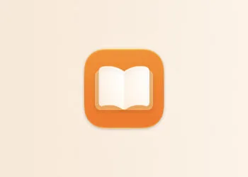 Apple Books iOS 27.2: App-Icon der Bücher-App auf hellem, cremefarbenem Farbverlauf